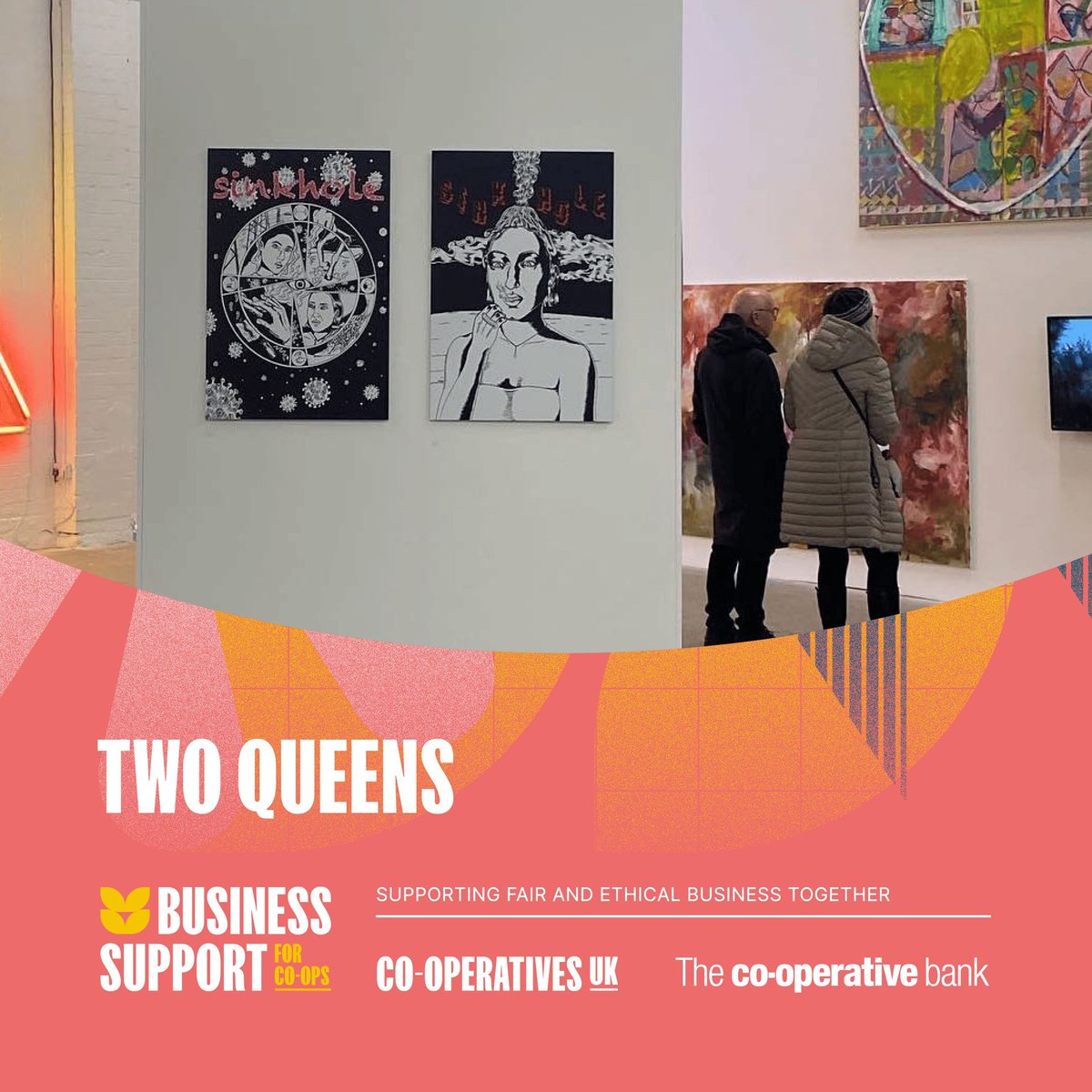 🧑‍🎨 🎨 Forging a sustainable future for artists! 💚 👏 Discover @twoqueensstudio, who formed a co‑operative society to keep a creative community thriving, with help from our Business Support for Co‑ops – in partnership with @CooperativeBank. 👉 buff.ly/3HE9D2v 🤩