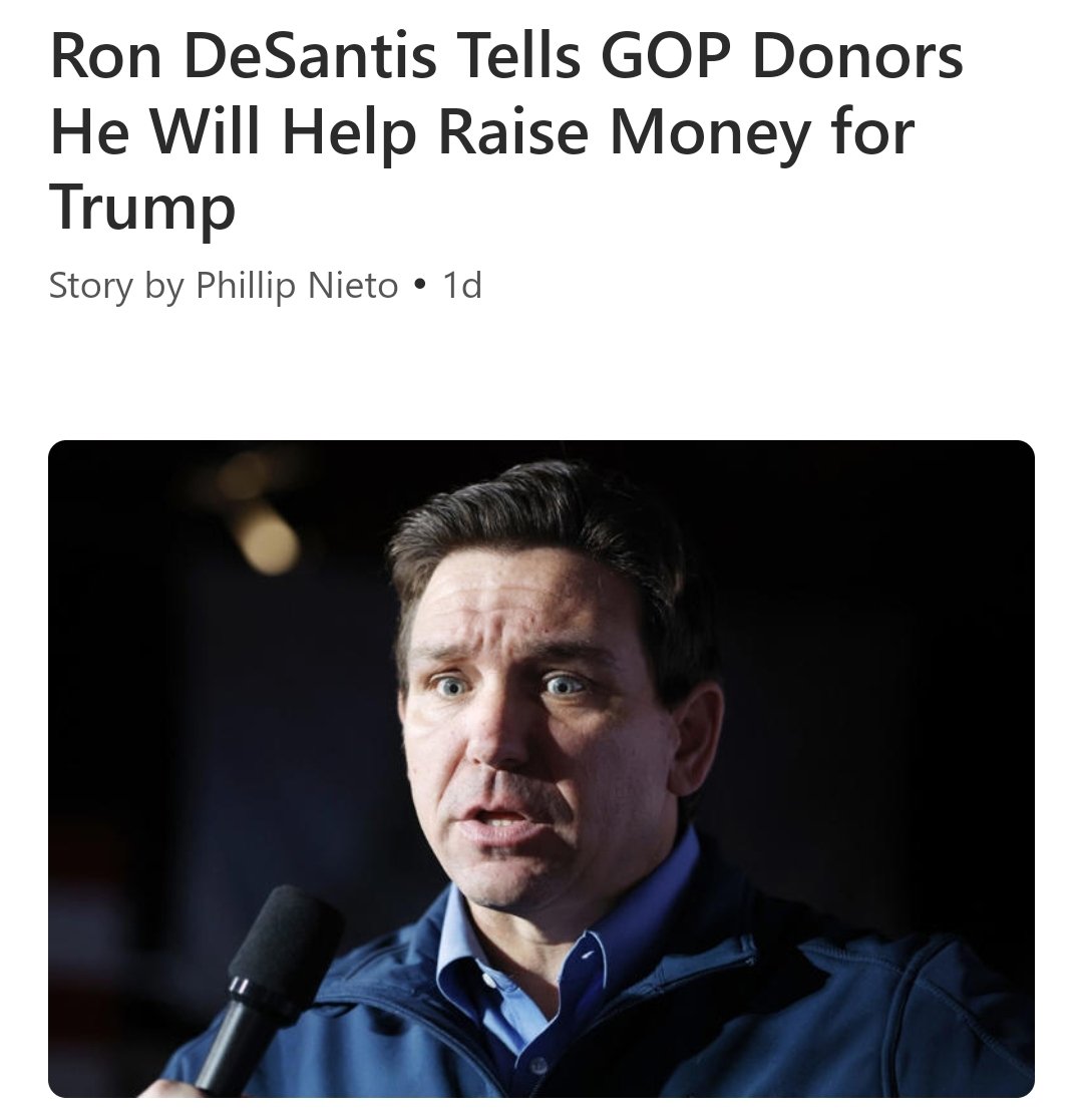 Hey Flynn, even Desanctis is raising money for President Trump. Who are you campaigning for @GenFlynn? @MikeGil21446788