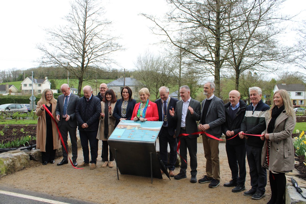 Bog Garden along the Ulster Canal, Monaghan launched and complete 💚 This project received funding €30,000 under the Outdoor Recreation Infrastructure Scheme and match funding of just over €5,800 was provided by the Municipal District of Monaghan. buff.ly/3Q0z3fg