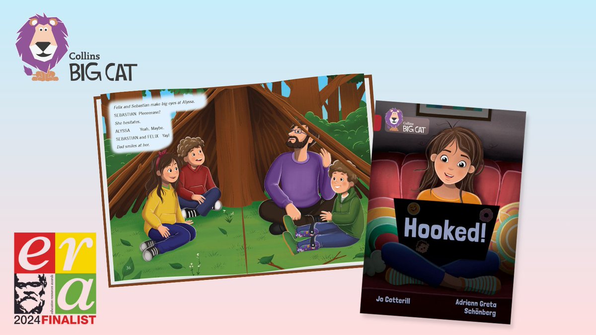 Alyssa loves her laptop – she’d stay on it all day if she could! Unfortunately her family has other ideas. Can Alyssa cope without screens for a whole week and reconnect with her dad and brothers? 

Explore Alyssa's story: ow.ly/fzyt50R8r8t

@jocotterillbook