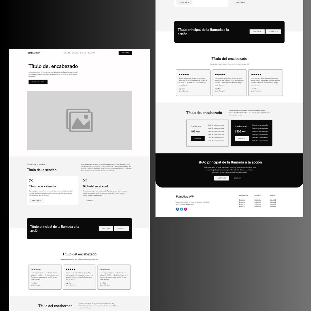 alfonsopuig's tweet photo. Construye la próxima web con #WordPress en minutos. Inicio 07 tiene todo lo necesario para que destaques servicios, con sección de testimoniales y tabla de precios. ¿A qué esperas para utilizarla en tus proyectos? #wp #uxui #fse #webdesign #webdeveloper

https://t.co/dV3uLlEPh9 https://t.co/HmsjcqCLIN