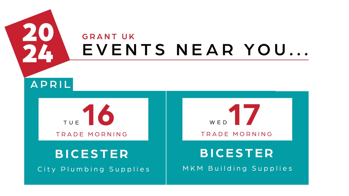 Events near you... For the full list of Grant UK events please visit our events pages here - bit.ly/GUKEvents