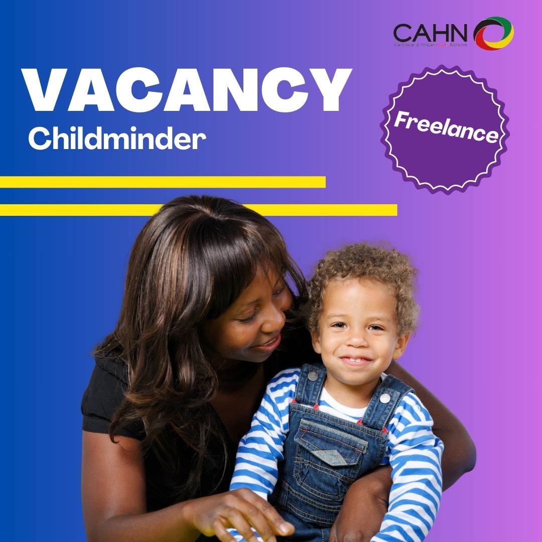 Looking for an Ofsted registered childminder with DBS and valid IDs for our one-day parent program on 19 April, 10am-1pm. Possibility to be booked for other future events, Availability this Friday? Apply by emailing advocacy@cahn.org.uk or contact Sandy on 07853 984 563.