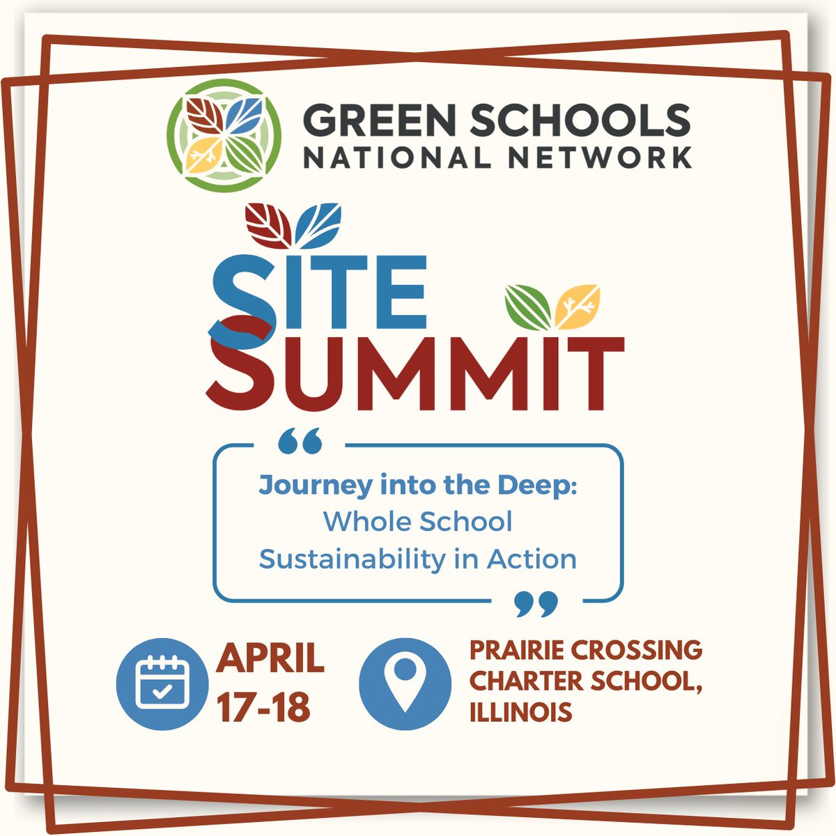 #PartnerNews Join @GreenSchoolsNN, Explore Prairie Crossing Charter School's innovative practices in Grayslake, Illinois, winner of the Best of Green Schools award. Learn how they're making a difference for students and the planet. Don't miss this 1.5-dayseminar!