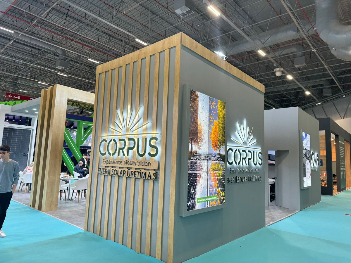 CorpusTurkey's tweet photo. Solarex İstanbul 2024 Fuarında bizimle birlikte olduğunuz için teşekkür ederiz!
CORPUS ENERJİ olarak, ilginiz ve desteğiniz için katılımcılarımıza ayrı ayrı teşekkür ederiz.
İstanbul Fuar Merkezi Solarex Istanbul
#corpusenerji #istanbul #Solarex #Solarex2024 #solar https://t.co/exQcdsXqkm