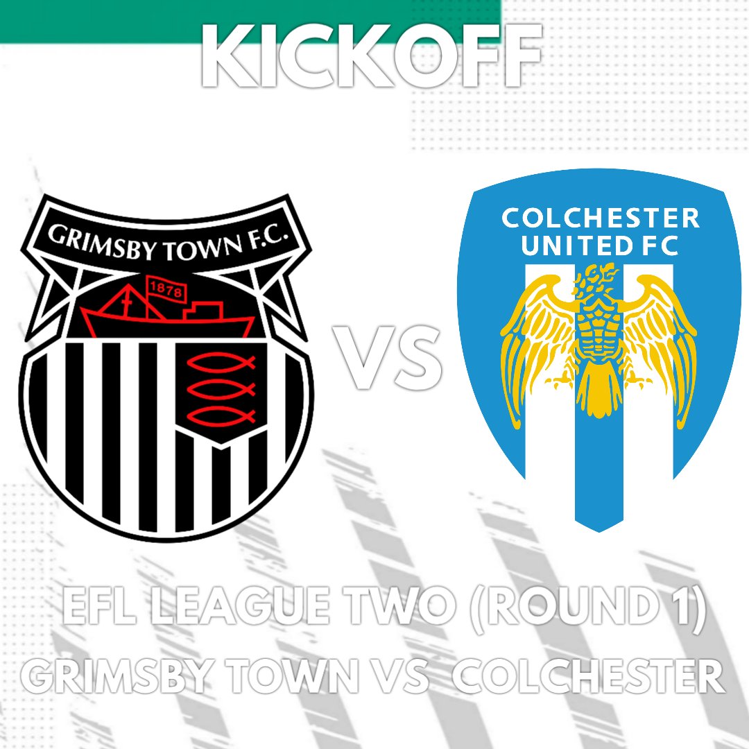 (KICKOFF) AT TOWN PARK

#FIFA21 #EFLLEAGUETWO #GRIMSBYTOWNVSCOLCHESTER