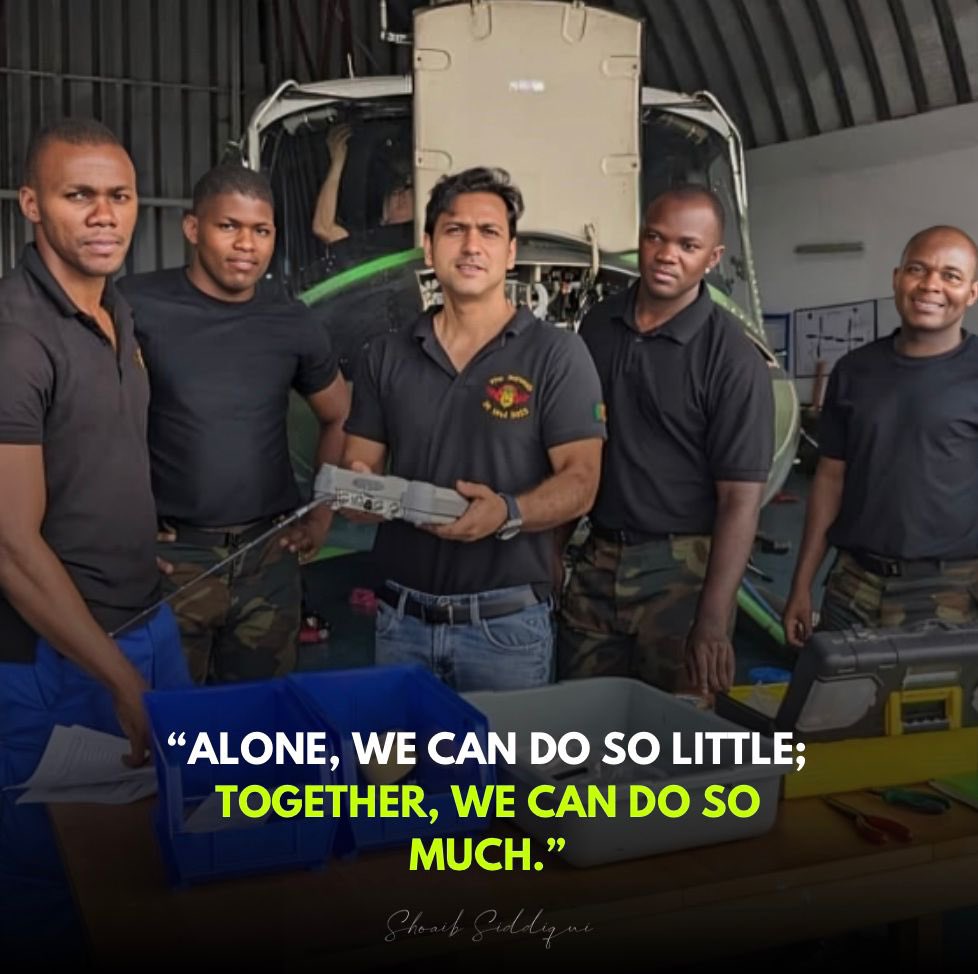 Alone, we can do so little; together, we can do so much. 🌟🤝
.
.
.
#TeamworkMakesTheDreamWork #CollaborationIsKey #StrengthInUnity #TogetherWeCan #CommunityStrong #UnitedWeStand #Dubai #aerospace #aviation #usa #canada #India #indianairforce