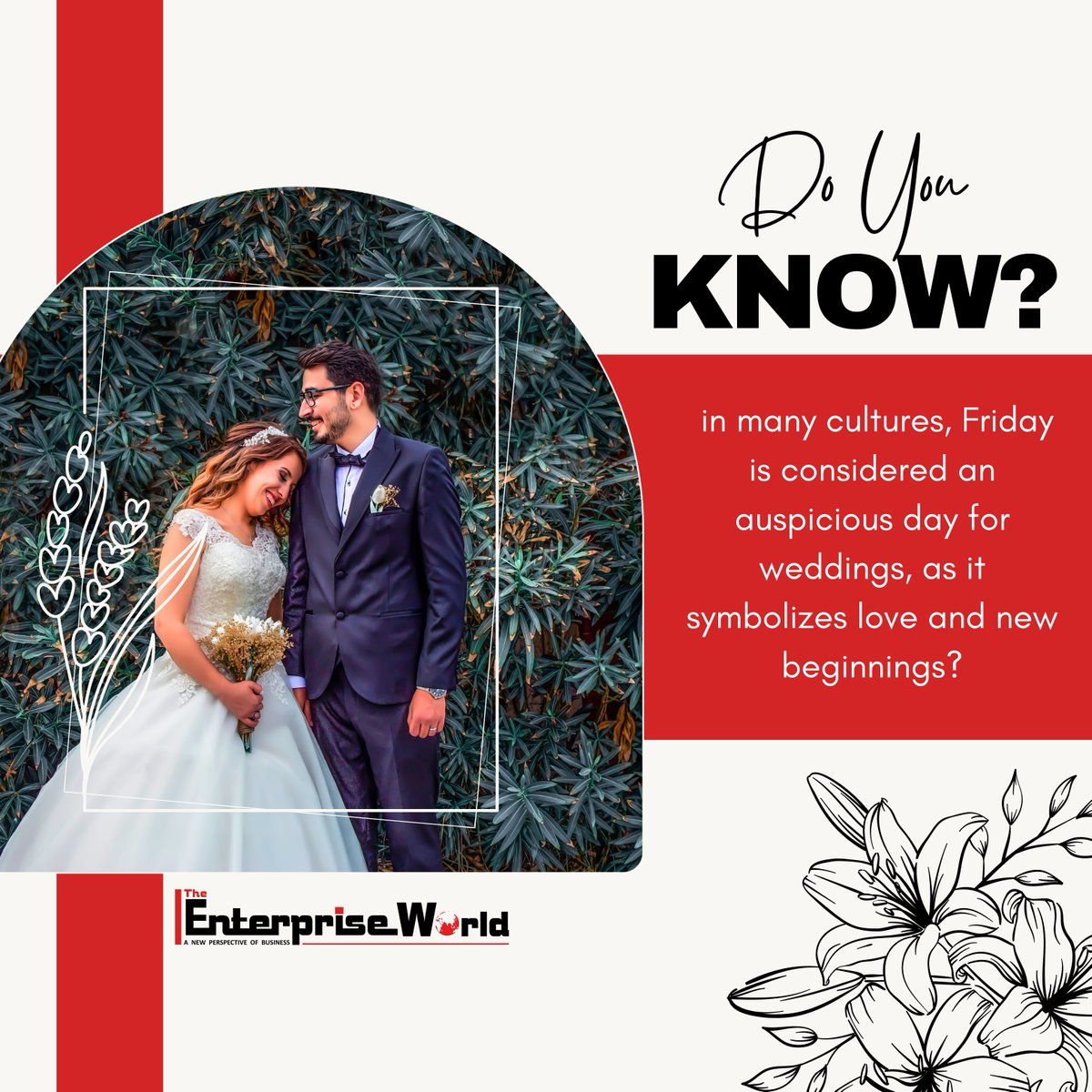 When Friday is coming there is a vibe of the weekend. We hope you liked reading about a fun fact regarding Friday. #FridayFeeling #FunFactFriday #WeekendVibes #FridayFacts #LoveAndBeginnings #WeekendCountdown #FriyayFeels #LoveIsInTheAir