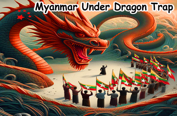 Myanmar Under Dragon Trap! China's involvement in the Mandalay-Kyauk Phyu railway project raises questions about Myanmar's sovereignty and economic independence. Myanmar should not fall into China's debt trap and safeguard our nation's interests.