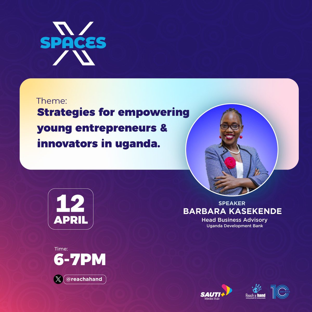 Excited to host @bknanzi, a passionate advocate for youth empowerment and women's voices, from Uganda Development Bank on today's X Space. Join us as she shares insights on planning for a brighter future amidst the high tax rates. rb.gy/vl4att #YouthEmpowerment