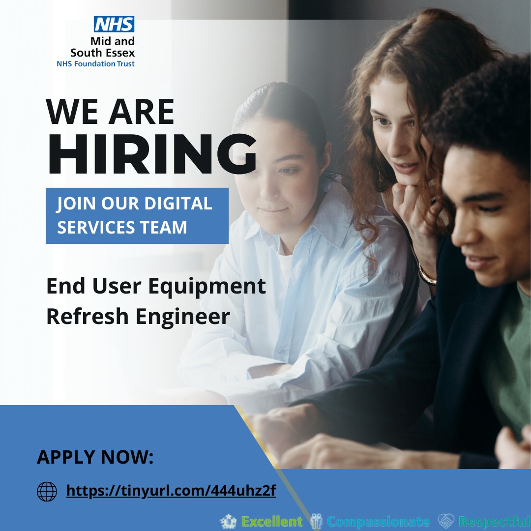 Mid and South Essex NHS Jobs tweet media