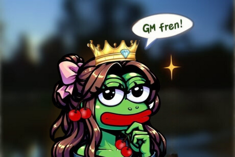 GM 🍒🐸

$CRYP #SolanaMemecoin $SOL #pepecoin
