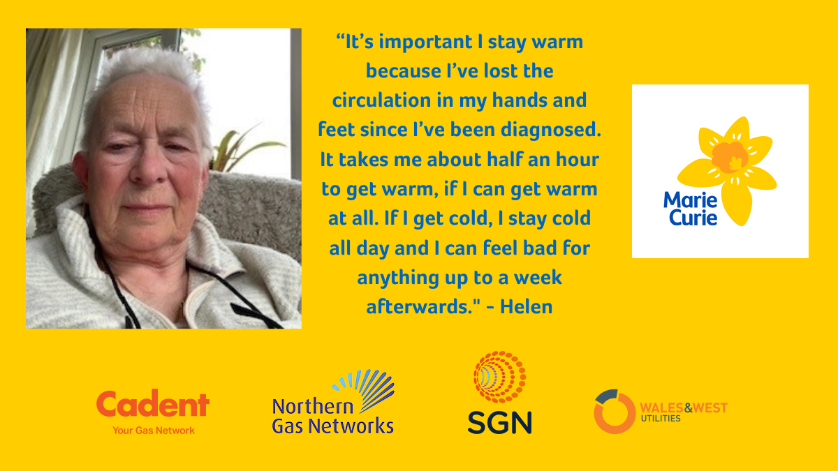 We've proudly teamed up with @mariecurieuk to ensure that, wherever home may be, terminally ill people stay safe and warm💛 Our Energy Support Officers are here to ease energy cost worries, letting you focus on what truly matters: time with loved ones: bit.ly/3TYVnY7