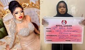 Just In: Cross Dresser, Bobrisky sentenced to 6months imprisonment without option of fine. When asked in court about his sex, Bobrisky identified as Male. The judge says sentencing Idris Olarewaju Okuneye to prison for abusing the Nigerian Currency will serve as deterrence to…