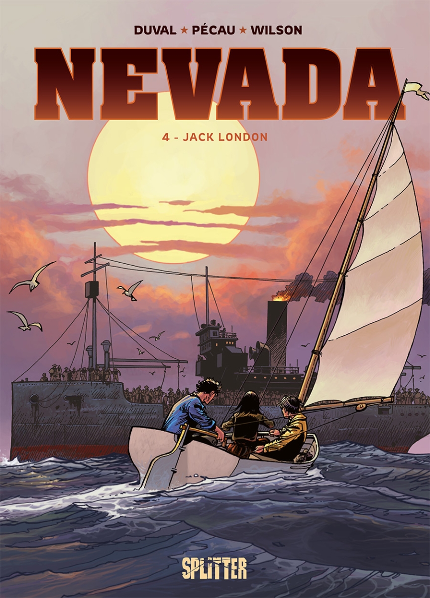 'Nevada, Band 4: Jack London' - genau der. Von Fred Duval, Jean-Pierre Pécau & #ColinWilson (Blueberry); im @SplitterVerlag; Rezi: comicleser.de/?p=12505 #Nevada