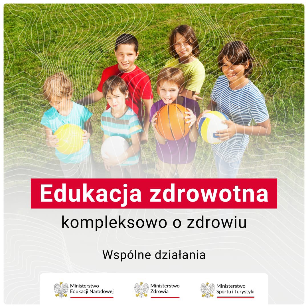 Edukacja zdrowotna w szkołach od 2025 roku❗️ 🤝🏼 Wspólne działania Ministerstwa Edukacji Narodowej, @SPORT_GOV_PL oraz @MZ_GOV_PL. 💬 „Będzie to przedmiot, który zdrowie człowieka traktuje w sposób kompleksowy” – podkreśliła minister Barbara Nowacka. 👉🏽 Edukacja zdrowotna