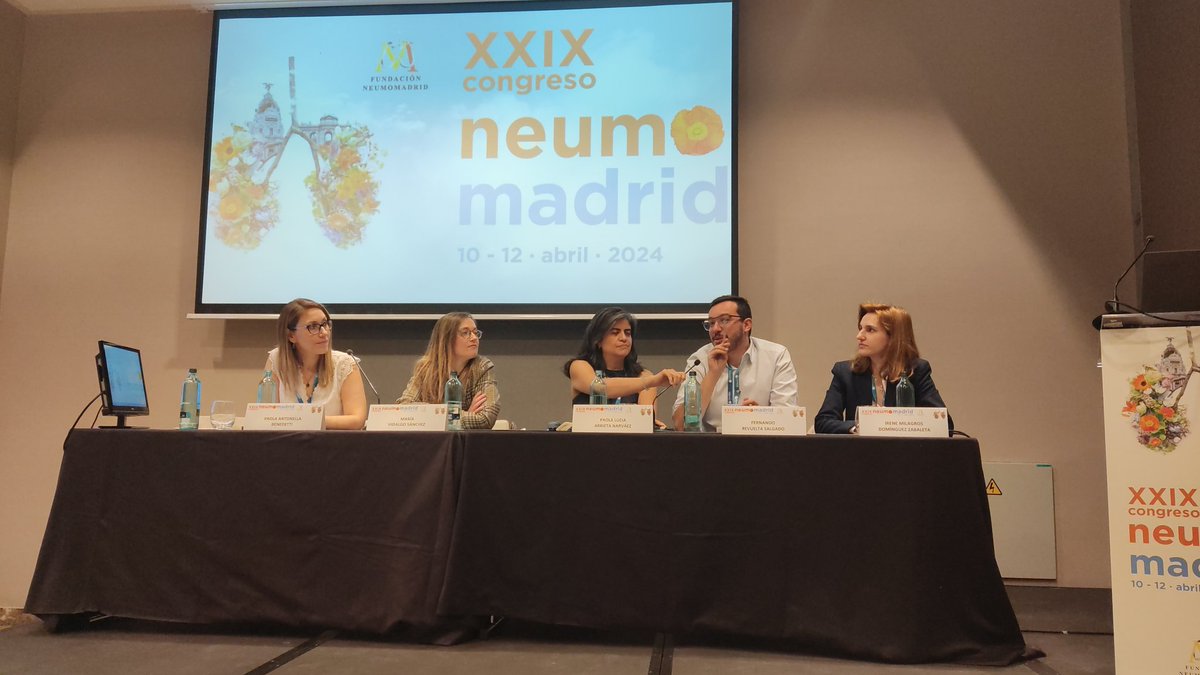 MaraJosBernabB1's tweet photo. Mesa científica de técnicas y trasplante en #CongresoNeumomadrid 2024.  Excelente ponencia de la Dra @PaoBenedettiT sobre la Broncoscopia Robótica.
#Interventional 
#Bronchoscopy
#Lungcancer https://t.co/OyUU5JOhkQ
