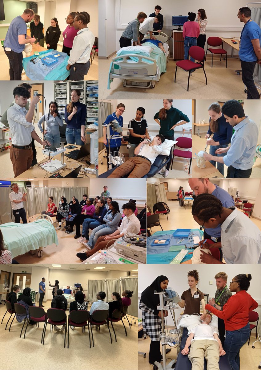 This week saw the first Experience Medicine Programme of 2024! This 2-day programme immerses Sixth Form students in the world of Theatres within the simulation suite at Royal Hallamshire Hospital. Thank you to the LED & Neuro Surgery staff who developed & delivered the programme!