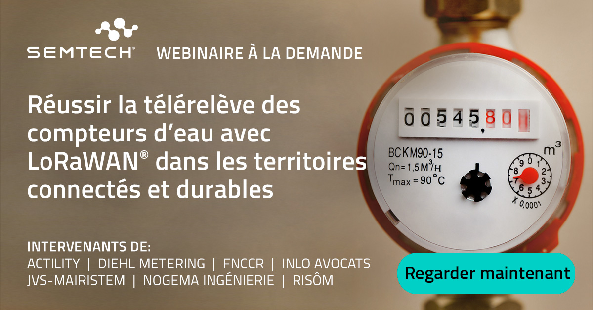 Vous avez manqué le récent webinaire? Pas de problème, regardez-le sur demande maintenant! hubs.la/Q02sCkc90 #Semtech #LoRa #LoRaWAN #IoT