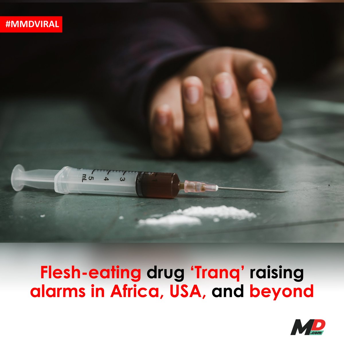 In the heart of West Africa, Sierra Leone faces a chilling reality as a haunting menace grips the nation: a psychoactive drug crafted from human bones and psychoactive substance known as xylazine, or 'Tranq”. The drug, referred to as a 'zombie drug' for its hypnotic allure,…