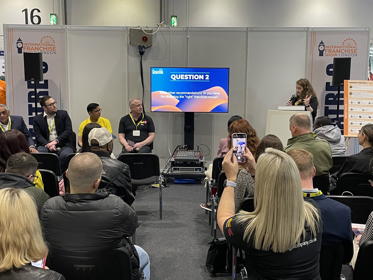 How do you recognise the correct franchise to choose…?  Our Founder and CEO Elliot Walker in the box seat at the <a href="/FranchiseShowUK/">The International Franchise Show UK</a> #excellondon