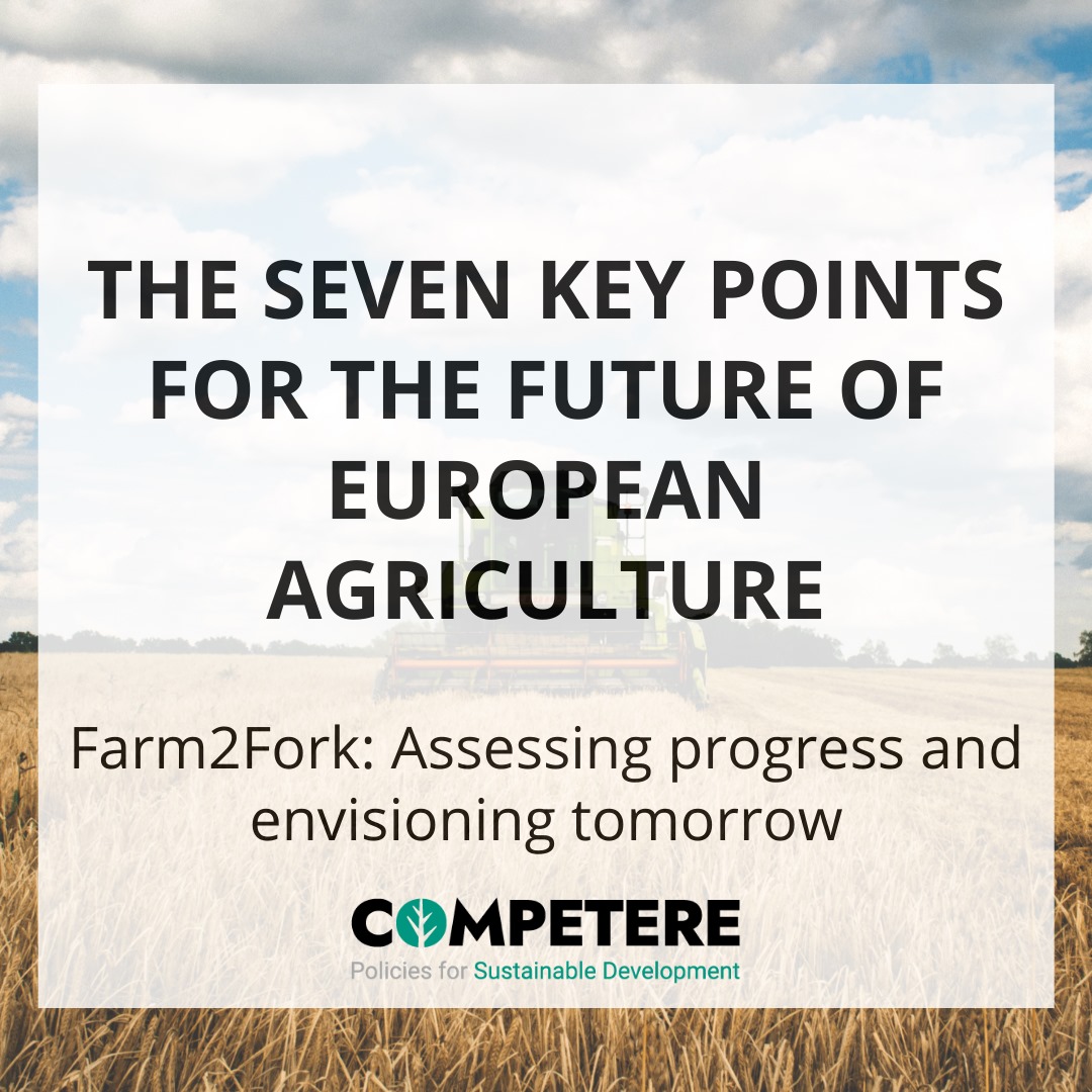 The #7keypoints for the future of #Europeanagriculture. Read our #PressRelease on our last event:“Farm2Fork: Assessing Progress And Envisioning Tomorrow” 🚜  👉bit.ly/49xAAR5