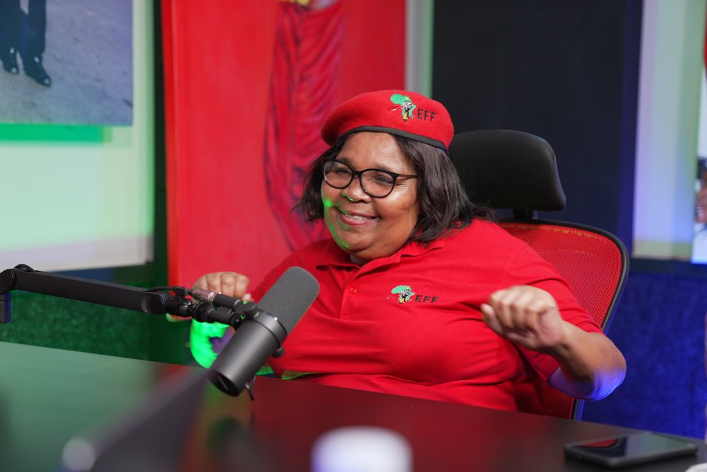 Can I see EFF lovers on this post Commissar Makoti Khawula #EFFPodcast ❤️💃🏾🙌🏾
