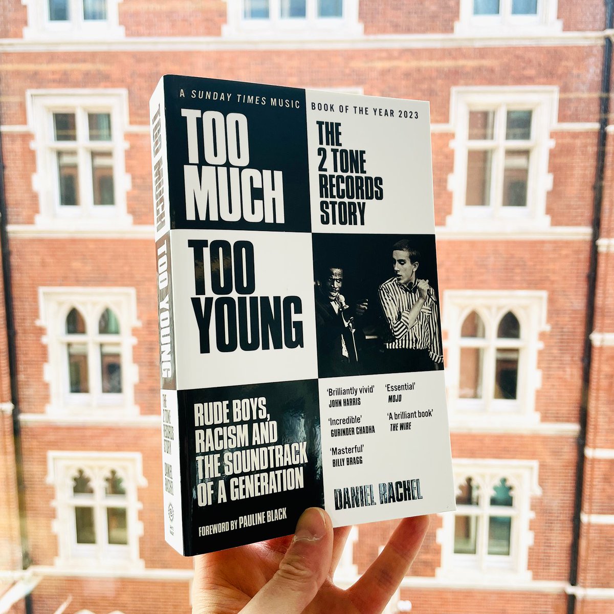 Just landed... Paperbacks of @DanielRachel69's TOO MUCH TOO YOUNG, the definitive story of one of the most exciting, important and influential labels and movements in British music history. Out next Thursday! ⬛️⬜️⬛️⬜️ geni.us/TooMuchTooYoung