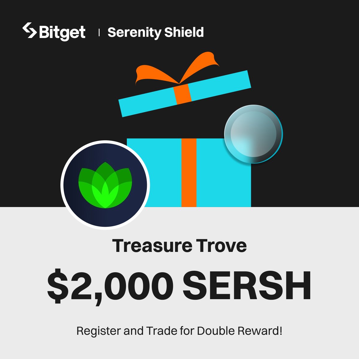 🌟 Dive into #Bitget Discord Treasure Trove with @SerenityShield_! 💰 Win a share of $2,000 worth of $SERSH! ⏰ Now - Apr 16, 12:00 (UTC) Join now! ⤵️ gleam.io/V8wJ7/discord-…