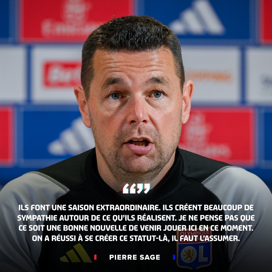 🗨 « Il y aura trois points en jeu et on a besoin de points » 👊 🎙 A deux jours d’affronter le Stade Brestois, notre coach Pierre Sage s’exprime sur notre adversaire pour cette 29e journée de @Ligue1UberEats ! 🤜🤛 #OLSB29