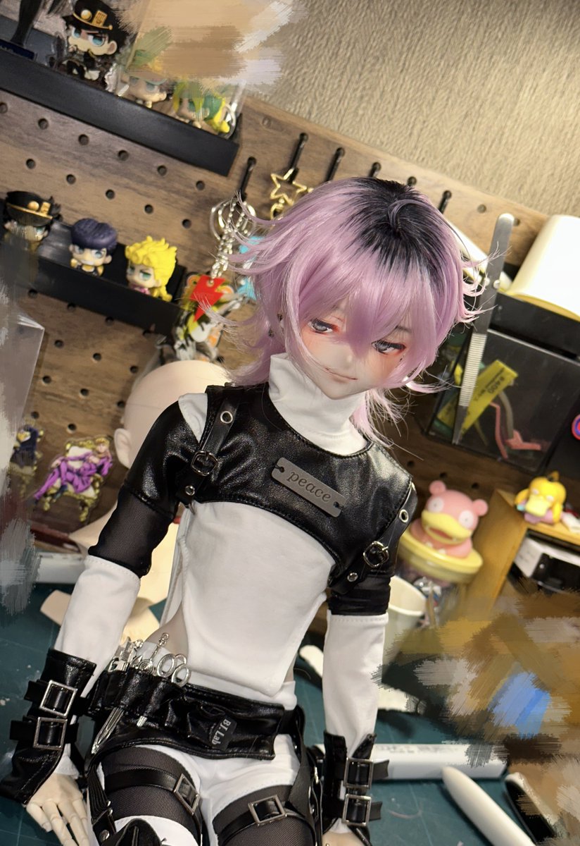 プリンヘアつくってみた🍮