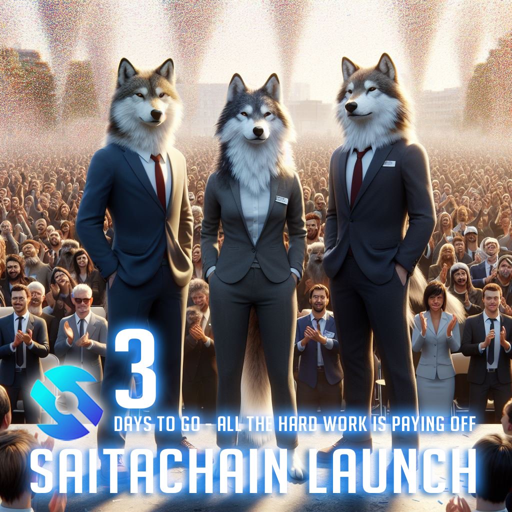 Only 3 days till the #Saitachain #STC #blockchain release and the real excitement begins!🔥⚡🪙⛓️🌋📱#Cryptonews #memecoins #altcoins #bnb  #Ethereum #btc #stc #floki #solana #Cryptocurrency #investments #defi #web3 #Binance   #coingecko #cmc