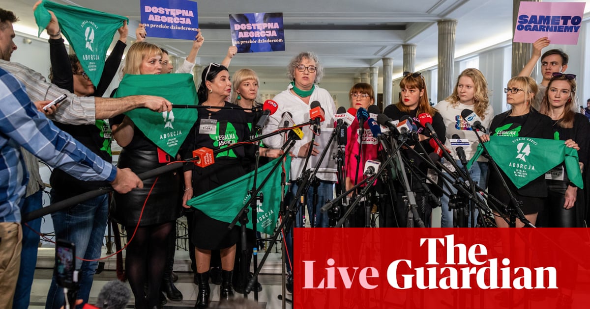 Europe live: Poland considers loosening near total ban on abortion dlvr.it/T5Pxvq