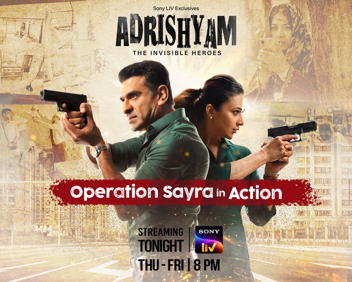 Watch Adrishyam heroes in action as they plan a fight against Begum's unseen terror. Operation Sayra is now in action! 🎬💥

Adrishyam-The Invisible Heroes, streaming now on Sony LIV.
New episodes every Thu-Fri at 8 pm

#Adrishyam #AdrishyamONSonyLIV