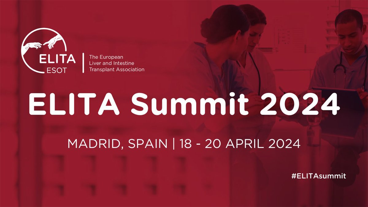 #ELITAsummit 2024 is just around the corner! We're proud to support the event organized by @ESOTtransplant that counts with the participation of @ef_clif Principal Investigators and longtime collaborators. Don't miss the Monothematic Conference on #livertransplantation & #ACLF!