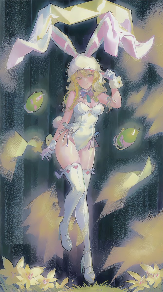 BadToxic's tweet photo. #Easter #Bunny #Girl via #Auto1111 #StableDiffusion #Deforum #Parseq #FaceBombMix v1 #LoRA #LoRABunnyEarsHat #safetensors DPM++ 3M SDE Karras, PC.
#Ostern #easterEgg #easterEggHunt #bunnyOutfit #bunnyEars #AIGirl #AIGirls #Girls #AI #AIArt https://t.co/YWRTL5lXRq