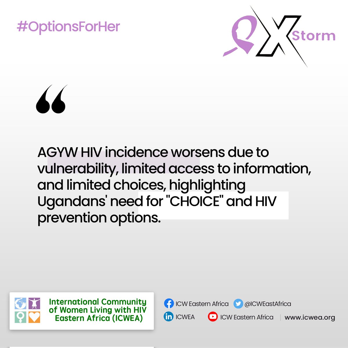 #DVRForChoice #OptionsForHer #PreventionByChoice #ChoiceManifesto @Aidsfonds @ICWEastAfrica @UNAIDS @GlobalFund @PEPFAR @Jnkengasong @aidscommission @HIVpxresearch @unwomenuganda @HealthyEmpower1