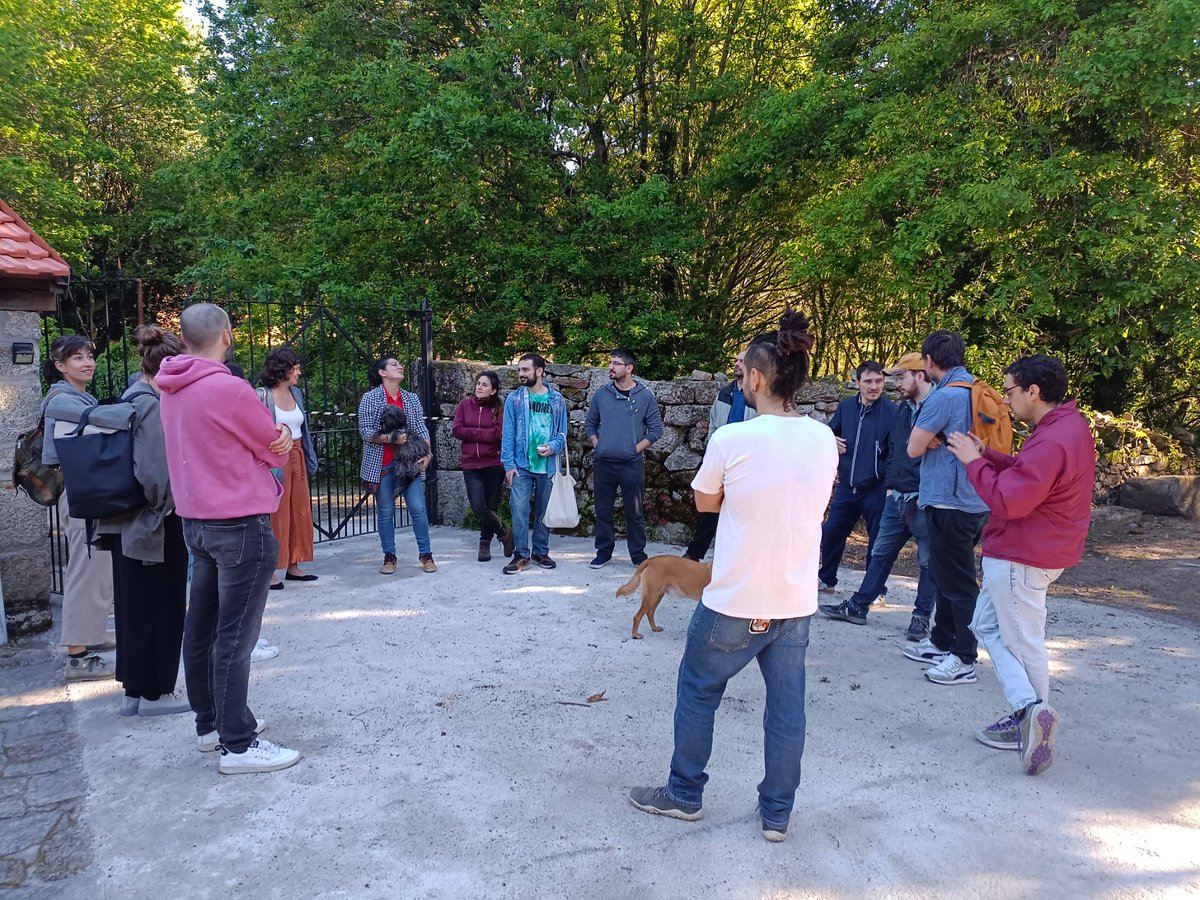 Meeting with ruralhackers.com and  the <a href="/AnceuColiving/">Anceu Coliving</a> community. They bring their activities and offered to do it in their village, Anceu, 20 min driving from  Pontevedra. See their website anceu.com