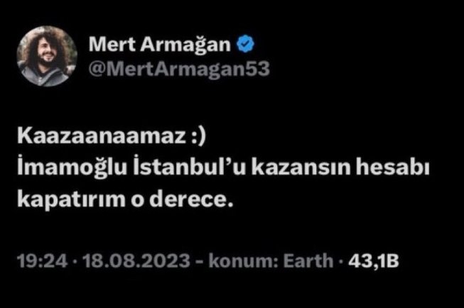 Yawwşaklar sözünde durmaz. Sözünde durmak, onurlu insanların işi öyle değil mi @MertArmagan53 😂🥳 #ErkenSeçimDediEmekli ATM'lerden 10 Devlet Bahçeli Sinan Ateş #SONDAKİKA Hakan Çalhanoğlu İsmail