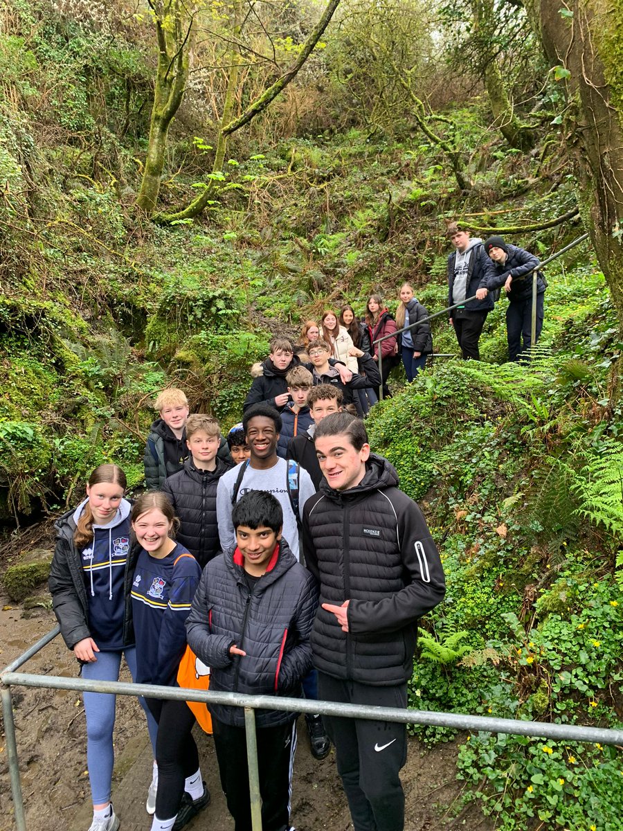 Second Year Geography trip to Doolin Caves and a boat cruise around the Cliffs of Moher.