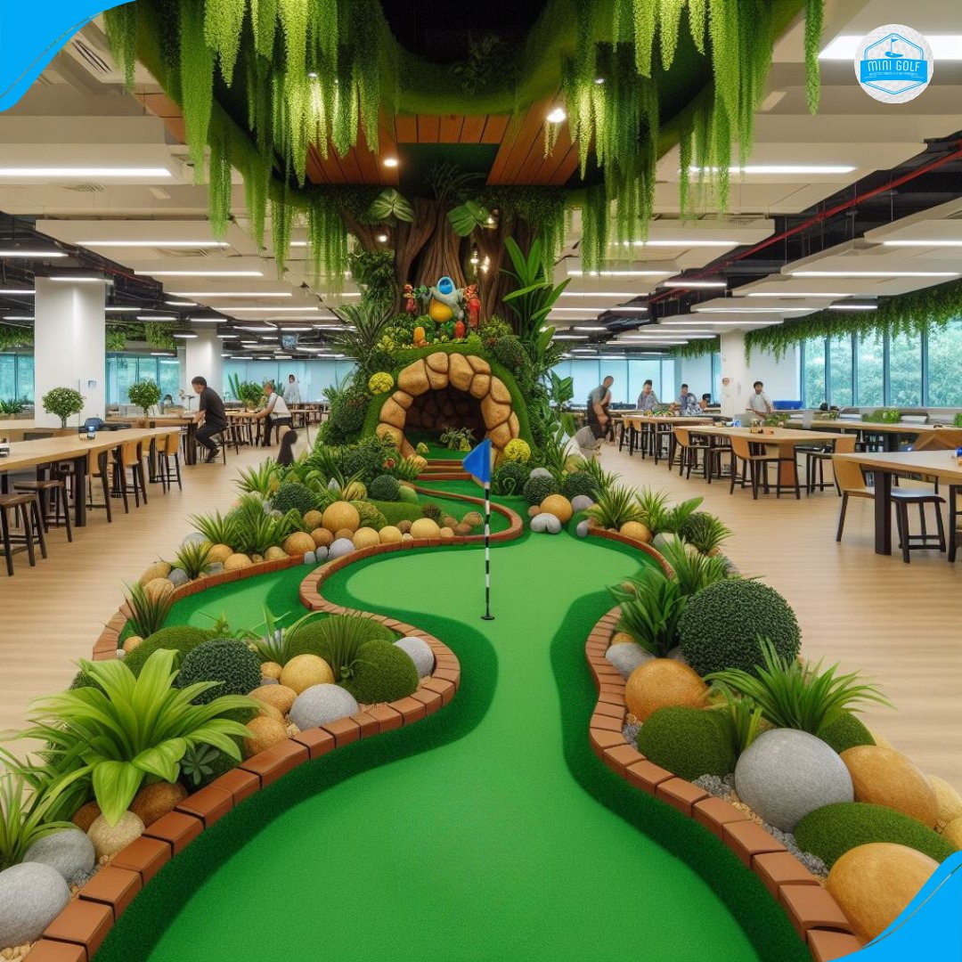 Mini Golf Course in Office Canteen.

#MiniGolfIndia #MiniatureGolfIndia #MiniGolfArchitectsIndia #MiniGolfConstructorsIndia #MiniGolfCourseExpertsIndia #MiniGolfDevelopmentTeam #MiniGolfInnovators #minigolf #minigolfcourses #indiandesigners  #minigolfen #minigolfadventure