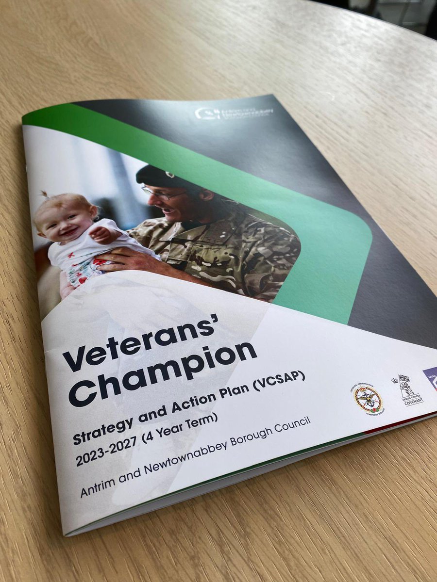 Honoured to witness the signing of the Armed Forces Covenant by @ANBorough, along with the launch of their Veterans Champion Strategy & Action Plan at Mossley Mill. A vital commitment to our veterans and their families! @VeteransNi #ArmedForces #Veterans