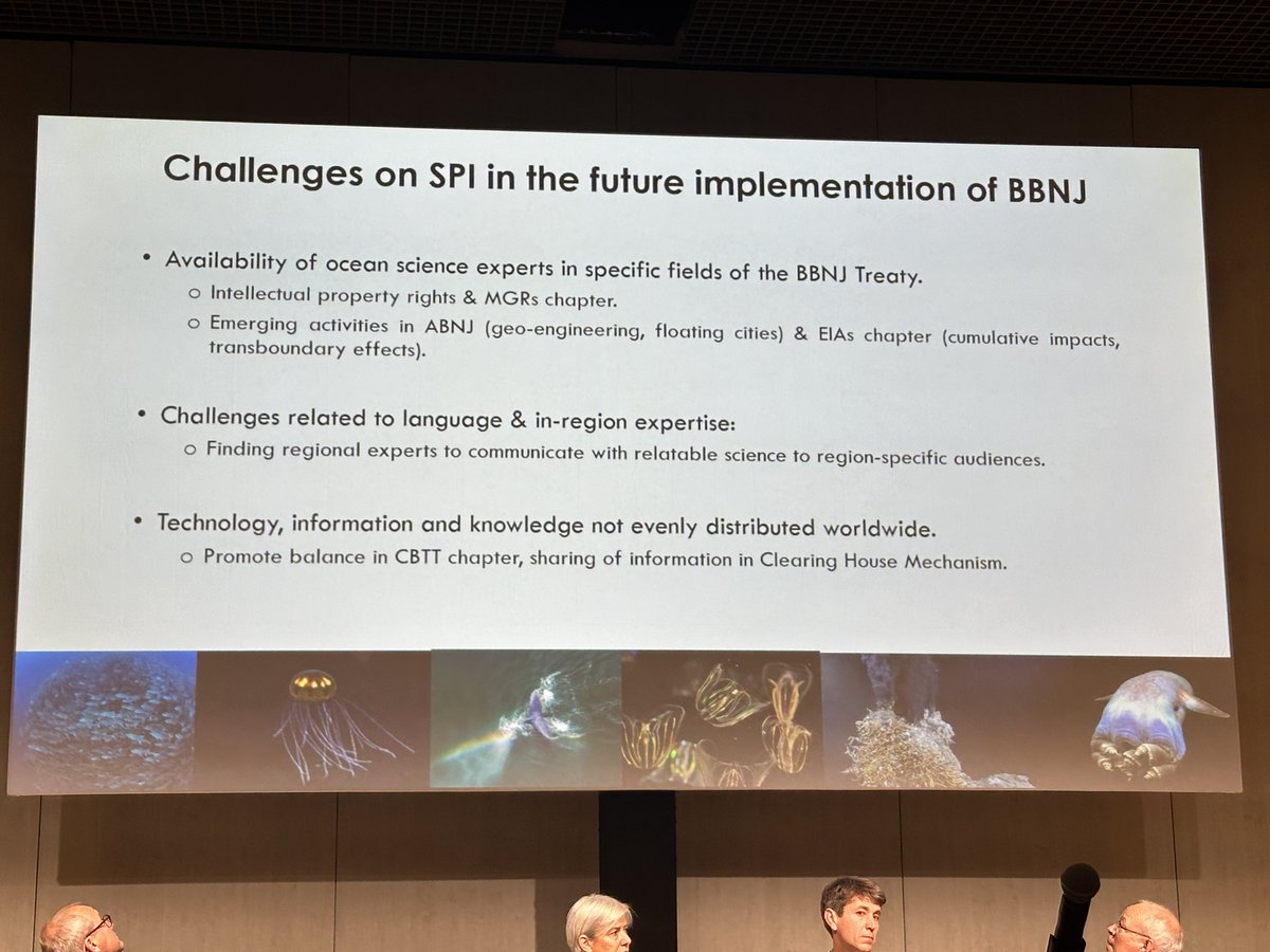 Today, the DOALOS #BBNJ workshop considered how science and scientists can contribute to the #HighSeasTreaty, recognising the need to mobilise people to deliver from discovery through to governance and literacy in support of such an important, universal agreement.
#OceanDecade24