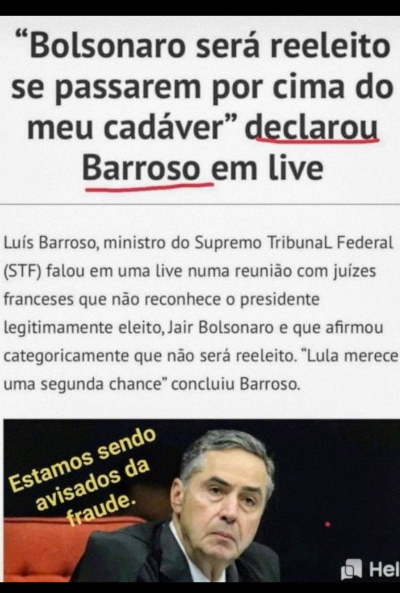 B R A S I L NUNCA PODEMOS ESQUECER DESSA DECLARAÇÃO.