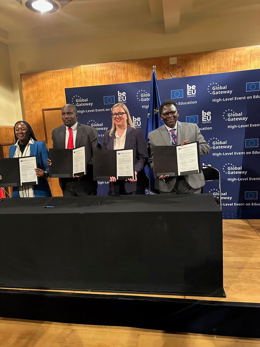The Global Gateway High-Level Education Event in Brussels, Belgium witnessed a historic moment as the European Union, African Union, Association of African Universities, and Pan African University came together to sign a groundbreaking agreement! 🤝 The agreement, part of the…
