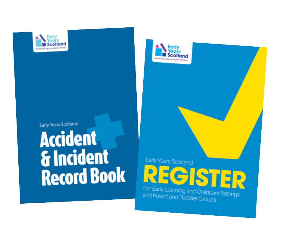 Did you know that #ELC settings can buy accident & incident record books and attendance registers from our online shop? EYS members qualify for discounts of over 25% earlyyearsscotland.org/shop/