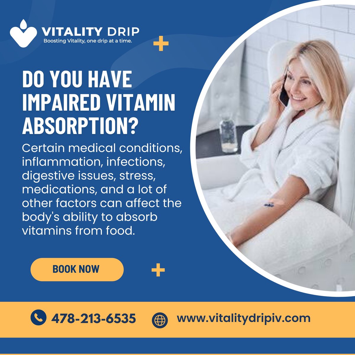 Intravenous therapy can be a great way to introduce vitamins, minerals, amino acids into the body. 
#ivtherapy #vitaminabsorption #ivdrip #perry #wellness #macon #inflammation #infections #stress #warnerrobins