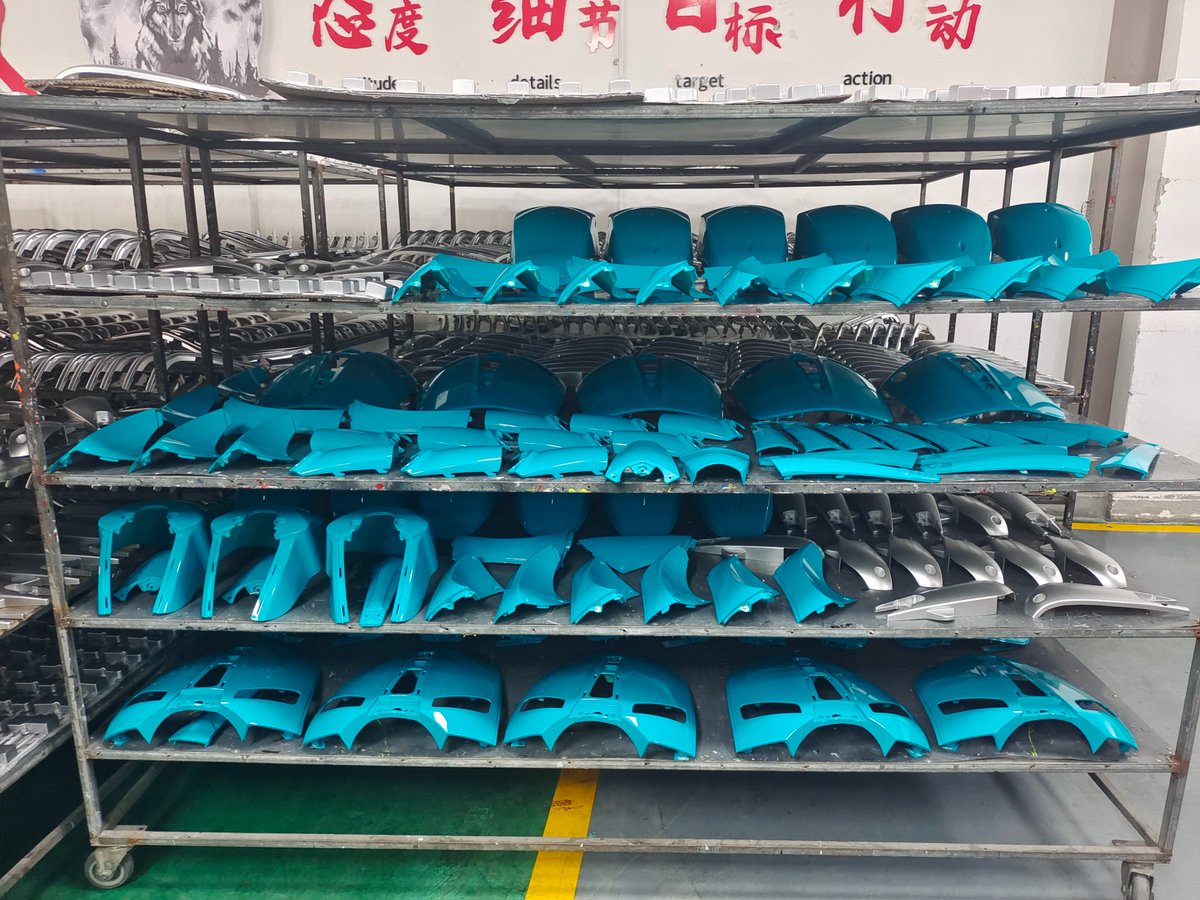 XUPAIPOWER's tweet photo. SOLEIL.HX
All arrangements for painting, parts testing, vehicle testing, packaging, etc. are completed. 300 pieces are sent to Europe.
#ev #ElectricMotorcycle #Motocicletaeléctrica #2023motorcycles #Электрическиймотоцикл #Motocicletaeléctrica #전기오토바이 #電動バイク https://t.co/aZdshTPZyP