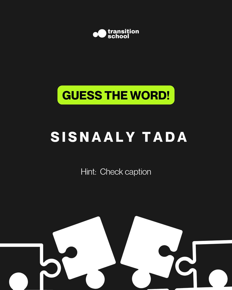 It's fun timeee!💃✨

Can you guess the word?

Hint: Our upcoming cohort and next masterclass.

Let's see who gets this in the comments.

#tech #techcareer #techtraining #techtransition #transitionschool #Friday #techtrivia #uktech #uk #TGIF #data #dataanalytics #dataanalysis