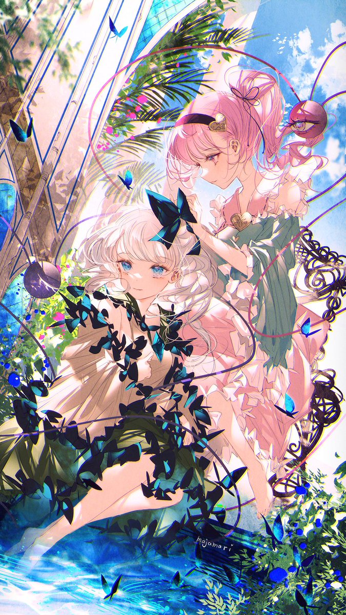 古明地こいし ,古明地さとり 「こいフラ 」|majamari🦋例大祭 え-29aのイラスト